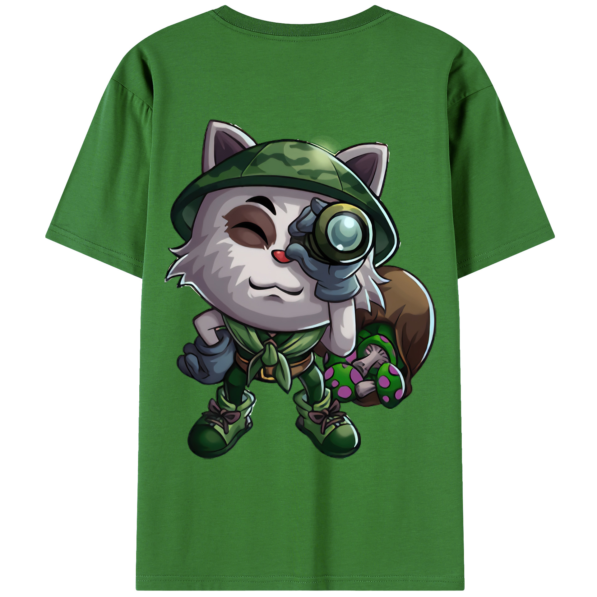 リーグ・オブ・レジェンド League of Legends LOL レディース半袖Tシャツ(バックプリント)